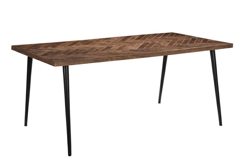 Iron Wooden Dining Table