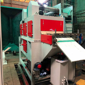 Chain Conveyor Type Deflashing machine