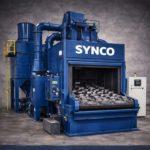 SYNCO_Metallic_Belt_Mn_Conveyor_Shot_Blasting_Machine